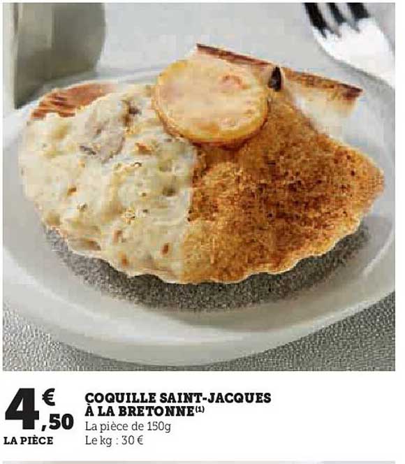 coquille saint-jacques à la bretonne