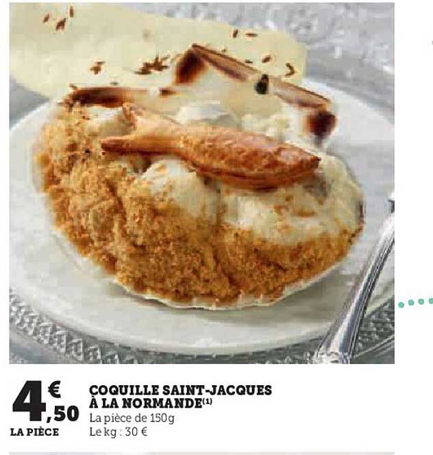 Coquille Saint-jacques à La Normande