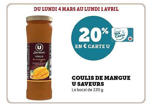Coulis De Mangue U Saveurs