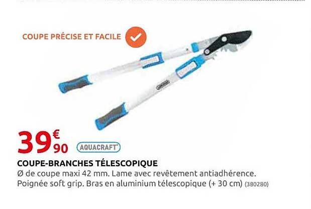 coupe-branches télescopique aquacraft