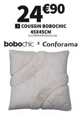 Coussin Bobochic 45 X 45 Cm