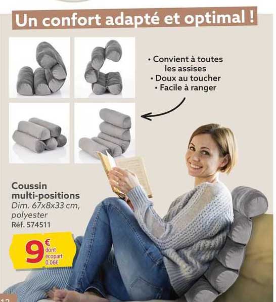 coussin multi-positions