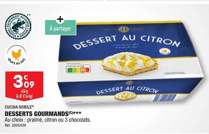 cucina nobile desserts gourmands