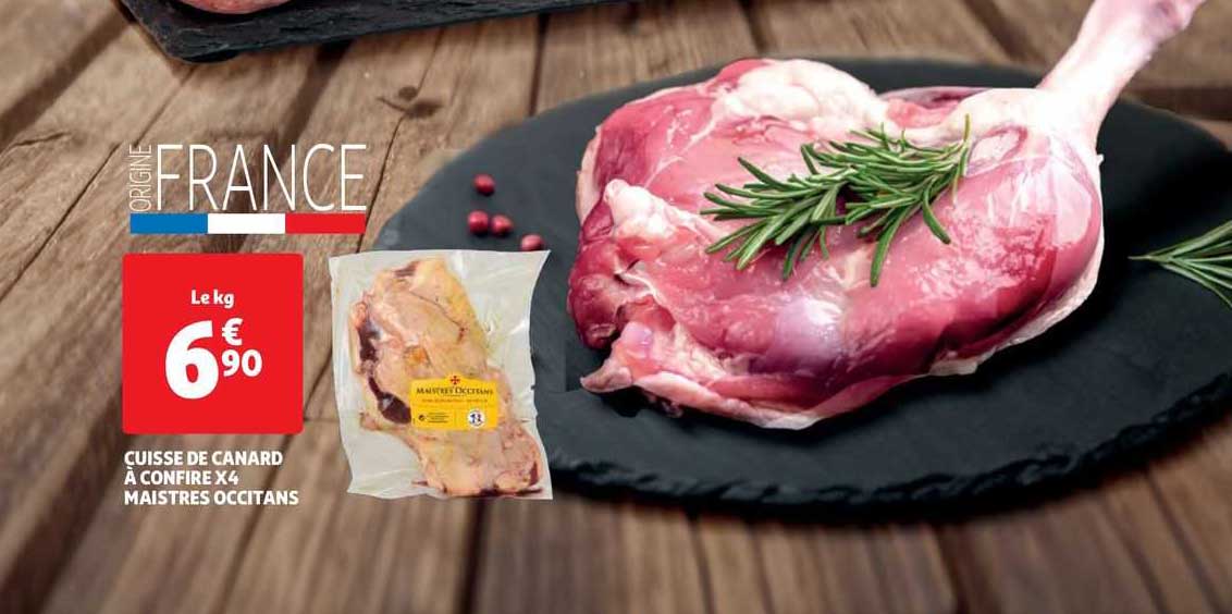 Cuisse De Canard à Confire X4 Maistres Occitans