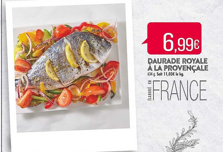 Daurade Royale à La Provençale