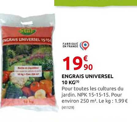 Engrais Universel 10 Kg