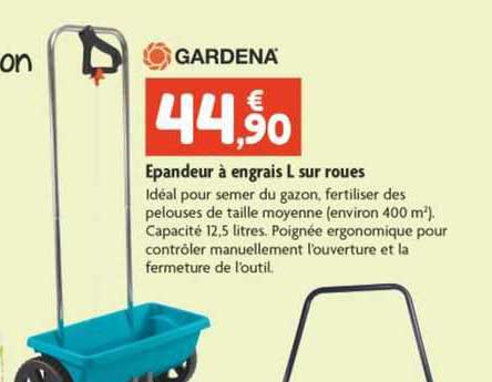 épandeur à engrais l sur roues