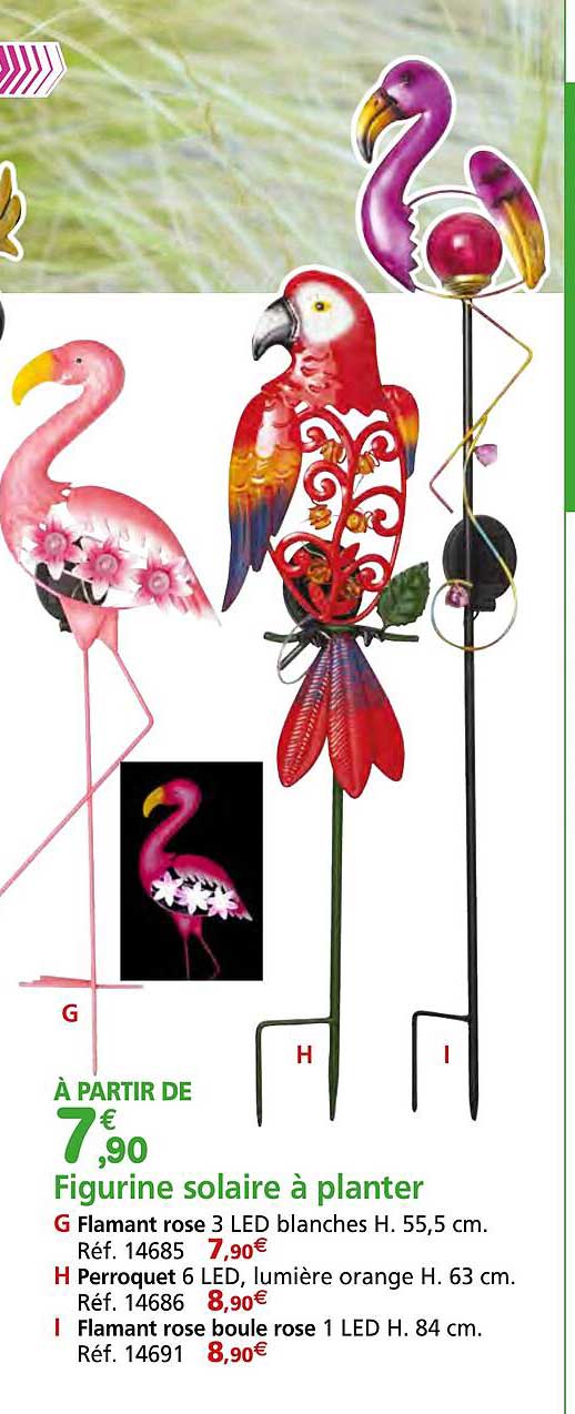 figurines solaire à planter