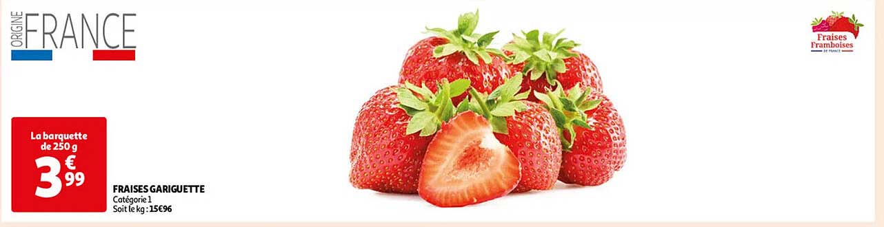 fraises gariguette