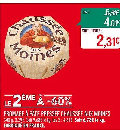 fromage à pâte pressée chaussée aux moines