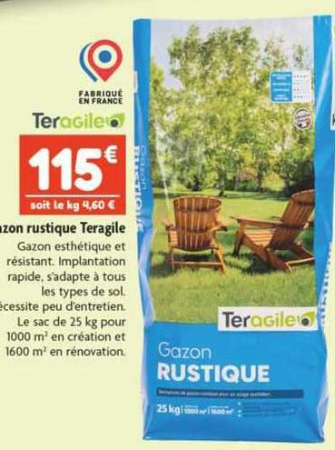 Gazon Rustique Teragile