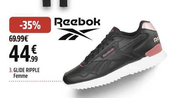 glide ripple femme reebok
