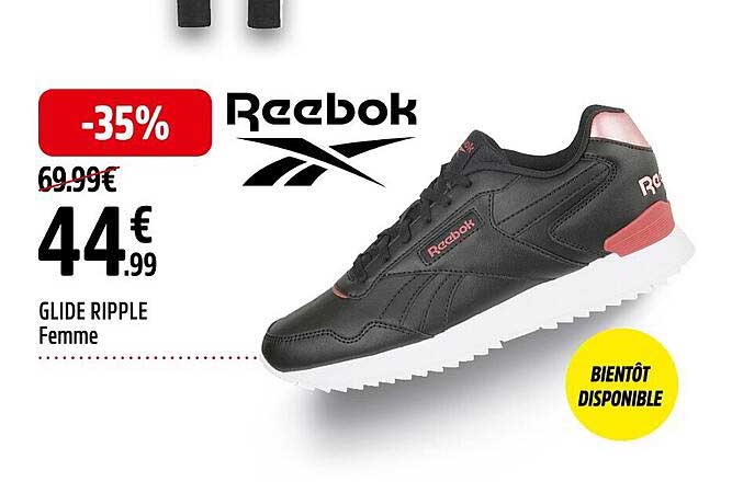 glide ripple femme reebok