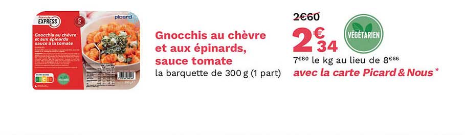 Gnocchis Au Chèvre Et Aux épinards, Sauce Tomate