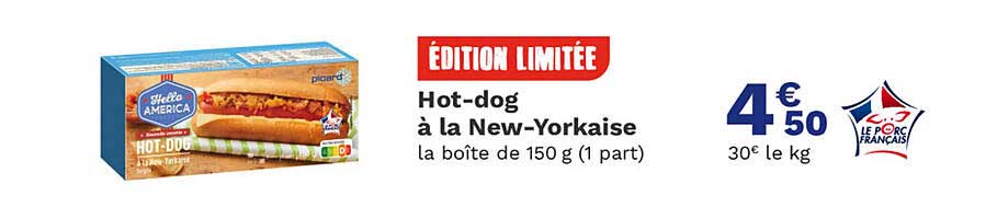 hot-dog à la new-yorkaise