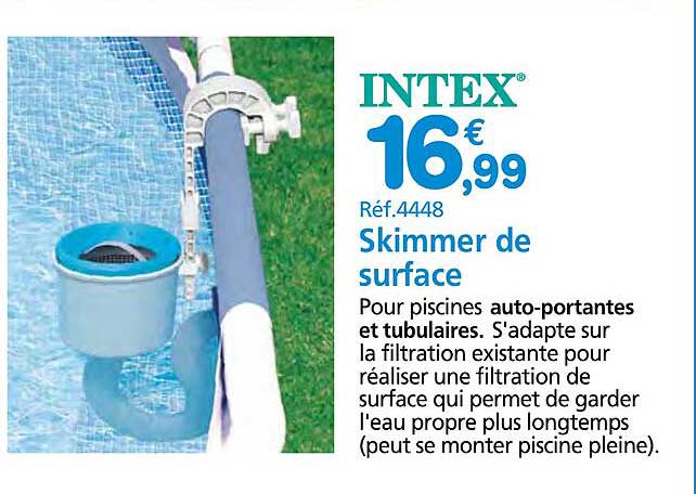 intex skimmer de surface