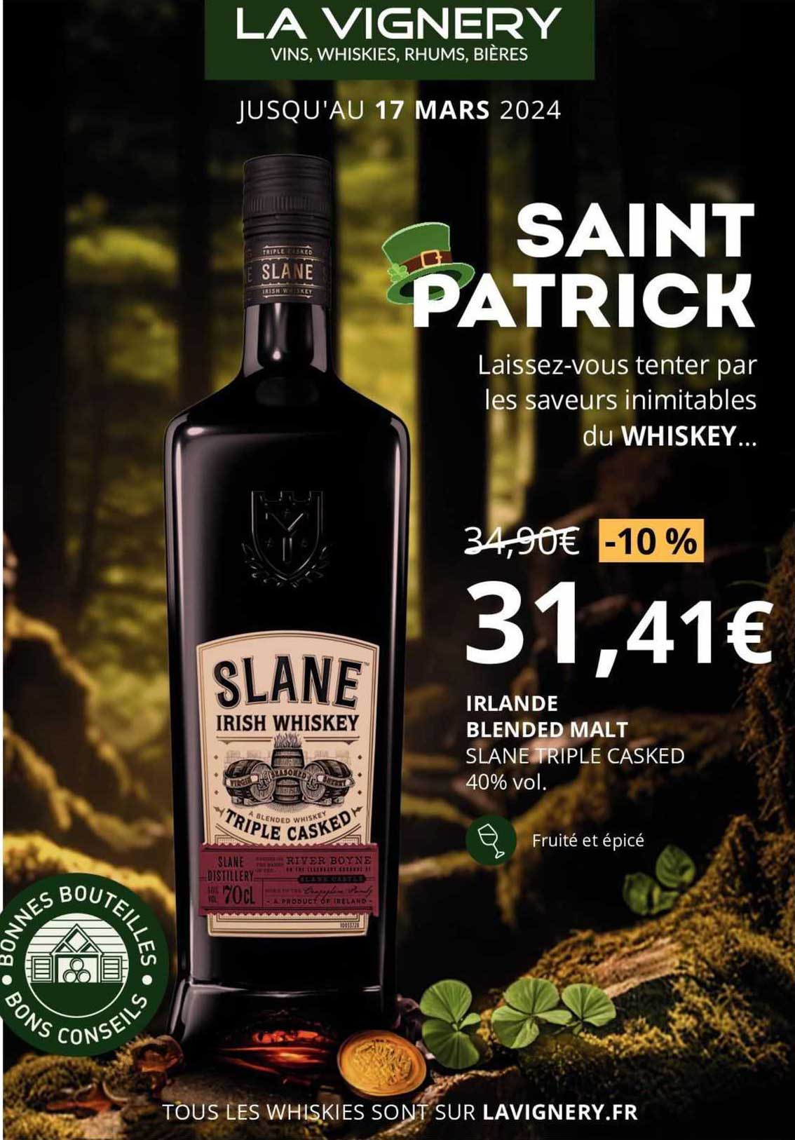 irlande blended malt slane triple casked