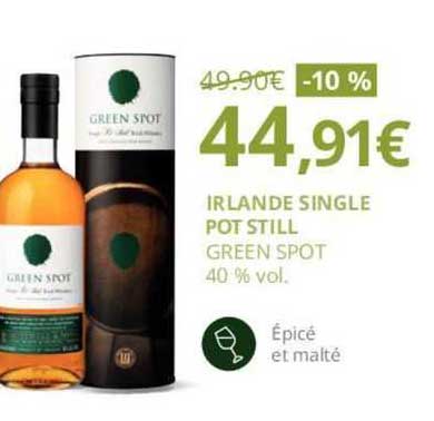 irlande single pot still green spot