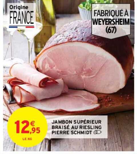 jambon supérieur braisé au riesling pierre schmidt