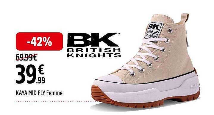 kaya mid fly femme bk british knights