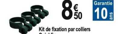 kit de fixation par colliers