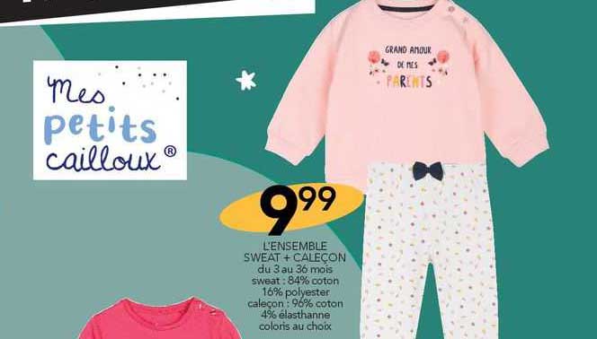 l'ensemble sweat + caleçon