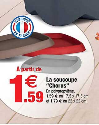 la soucoupe "chorus"