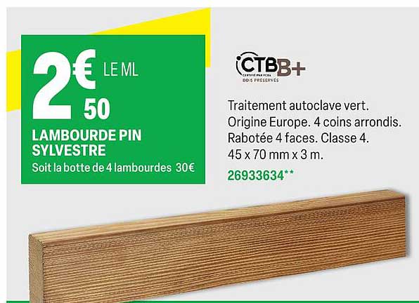 lambourde pin sylvestre