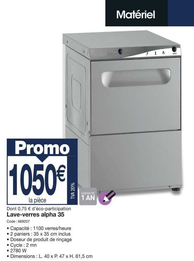 lave-verres alpha 35