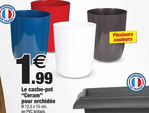 le cache-pot "ceram" pour orchidée