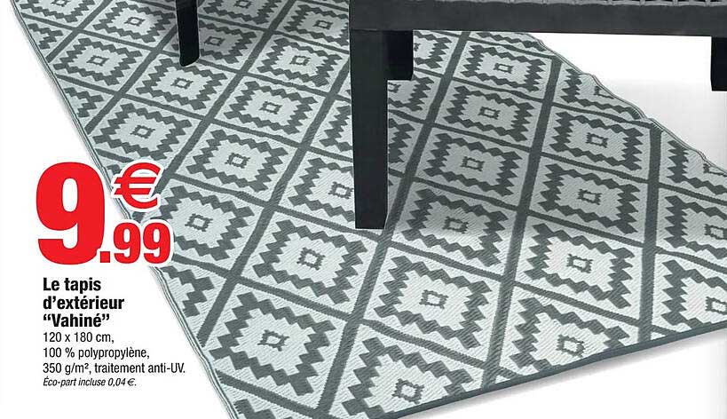 le tapis d'extérieur "vahiné"