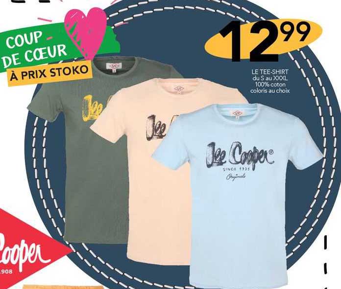 le tee-shirt lee cooper