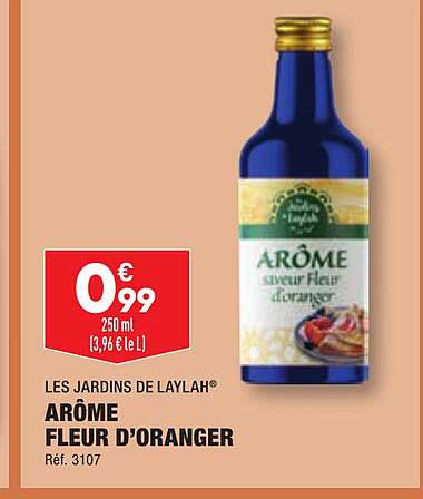les jardins de laylah arôme fleur d'oranger