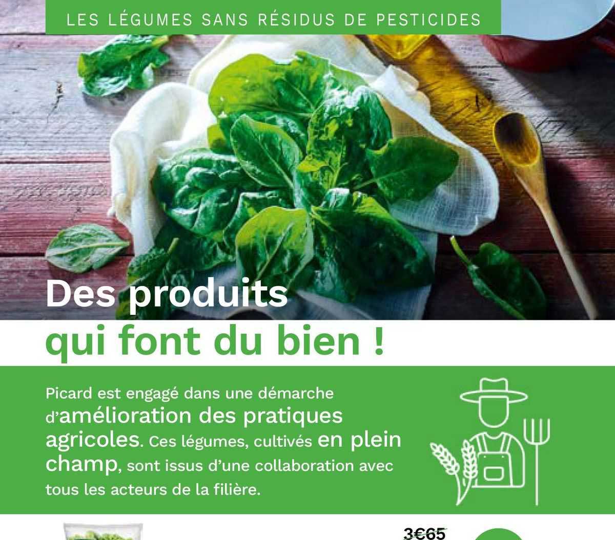 les légumes sans résidus de pesticides