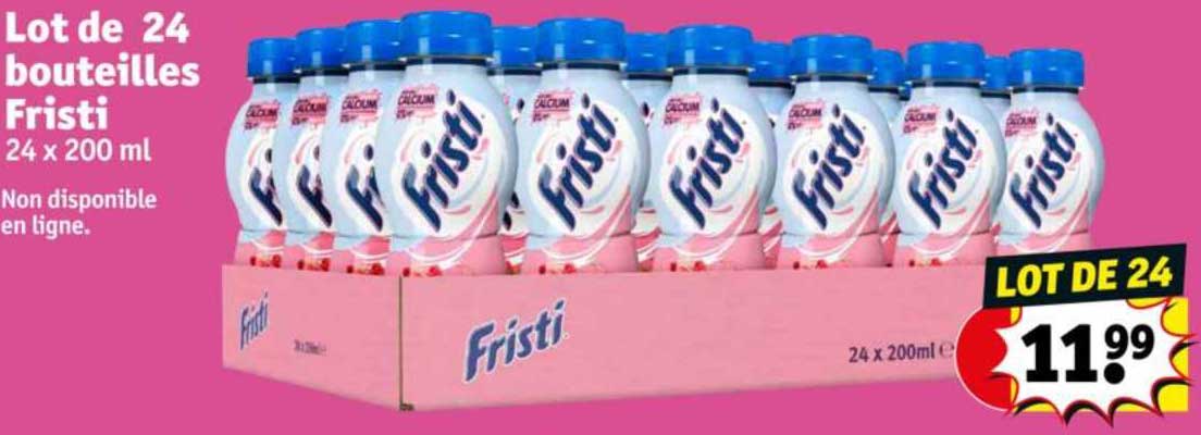 Lot De 24 Bouteilles Fristi