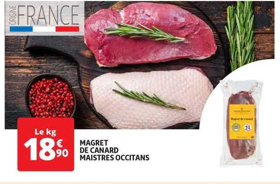 magret de canard maistres occitans