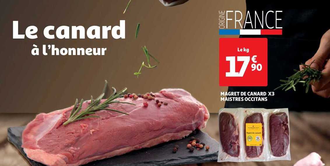 magret de canard x3 maistres occitans