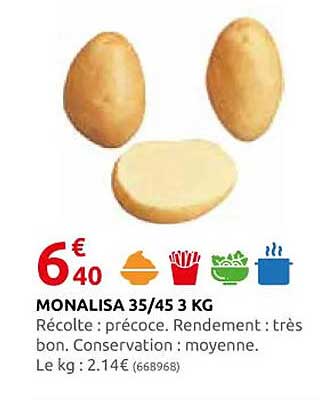 monalisa 35/45 3 kg
