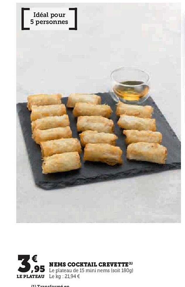 Nems Cocktail Crevette