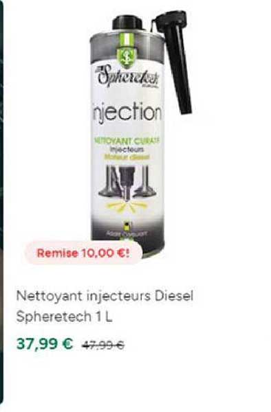 nettoyant injecteurs diesel spheretech