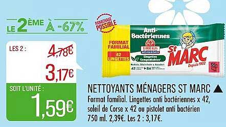 nettoyants ménagers st marc