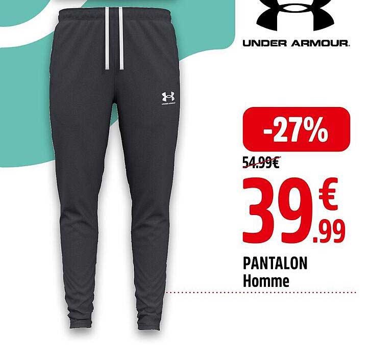 pantalon homme under armour