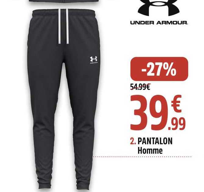 pantalon homme under armour