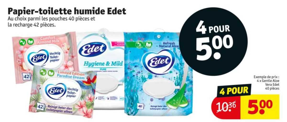 papier-toilette humide edet