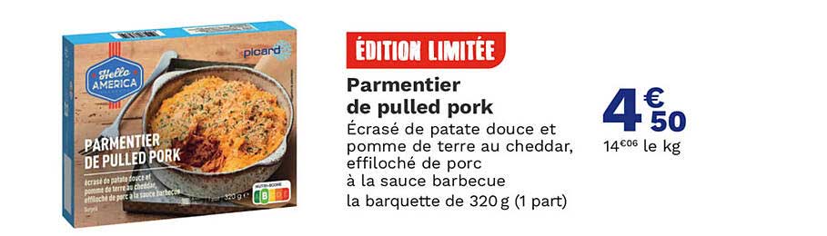 parmentier de pulled pork
