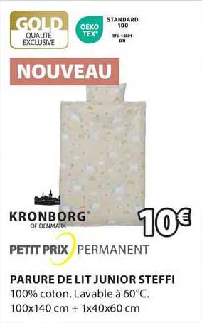 parure de lit junior steffi kronborg