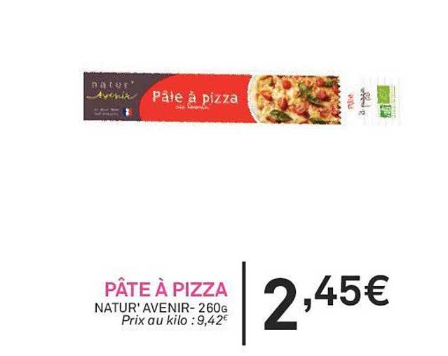 Pâte à Pizza Natur' Avenir