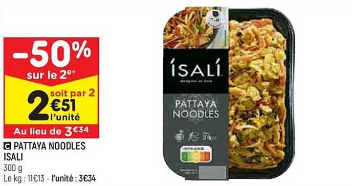 pattaya noodles isali