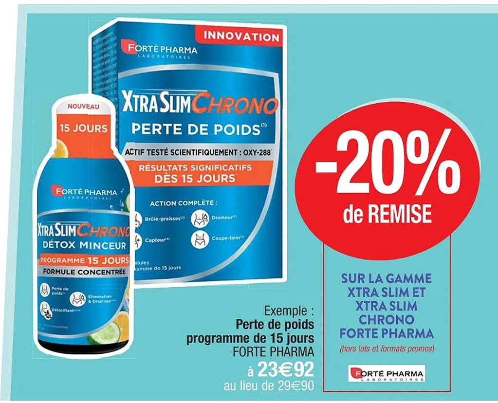 perte de poids programme de 15 jours forte pharma