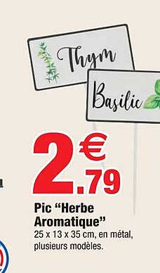 pic "herbe aromatique"